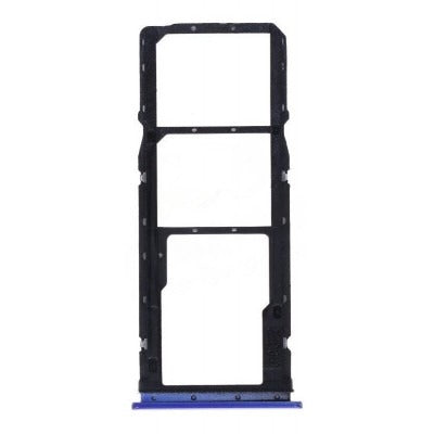 Sim Tray Slot Holder for Xiaomi Redmi 9 Prime Blue Sim Tray Slot Holder for Xiaomi Redmi 9 Prime Blue